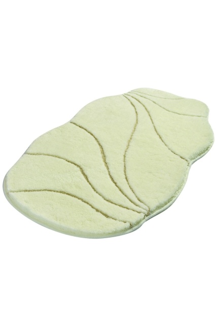 Covoras de baie ecru din fibre sintetice 70x120 cm Prive The Home Collection