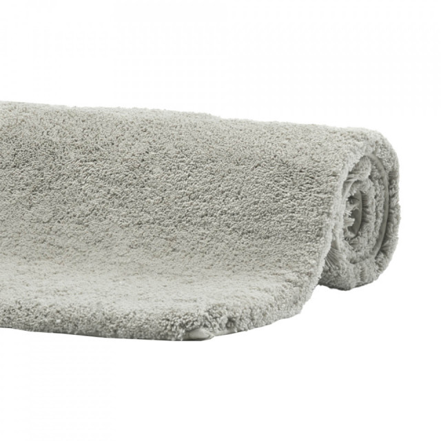 Covoras pentru baie gri din bumbac 60x60 cm Alma Aquanova