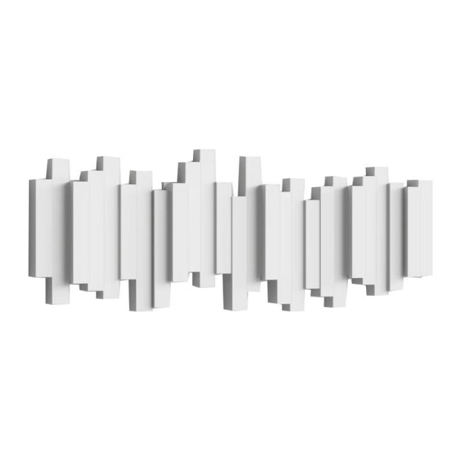 Cuier alb din plastic Sticks Umbra