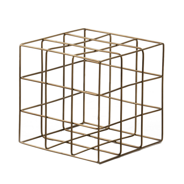 Decoratiune aurie din metal 20 cm Piko Thai Natura