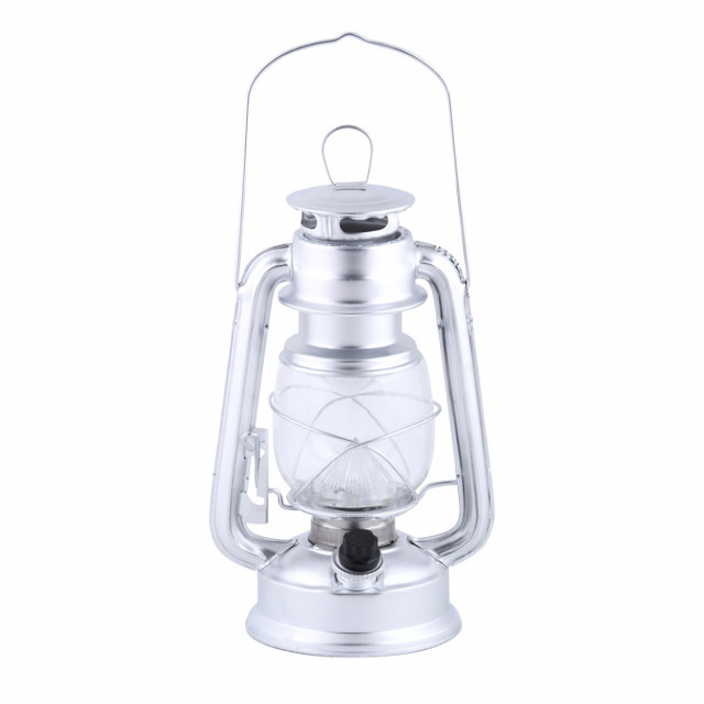 Decoratiune luminoasa argintie din metal Classic Esschert Design
