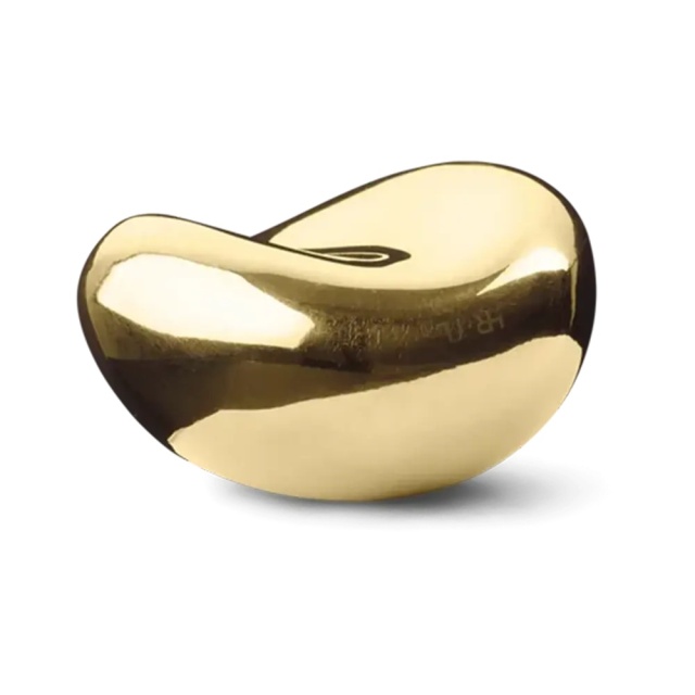 Decoratiune maro alama din metal 5 cm Sculptural Ferm Living