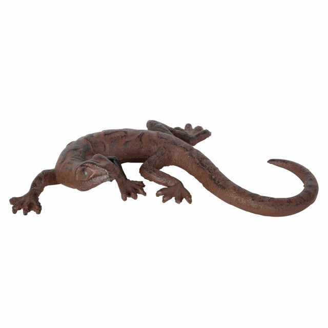 Decoratiune maro din metal 3 cm Lizard Esschert Design