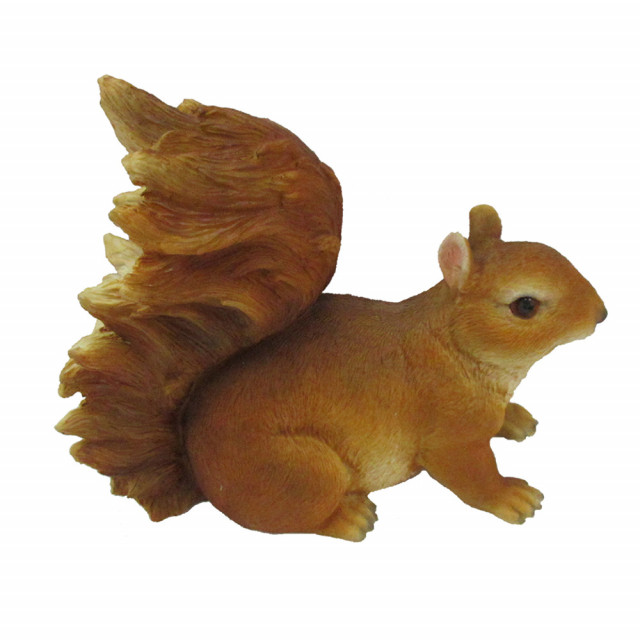 Decoratiune maro din polirasina 18 cm Squirrel L Esschert Design