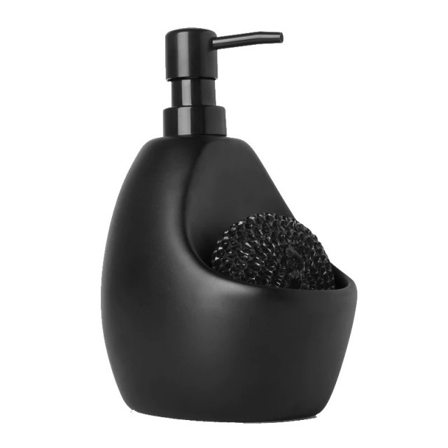 Dispenser sapun lichid negru din ceramica 591 ml Joey Umbra