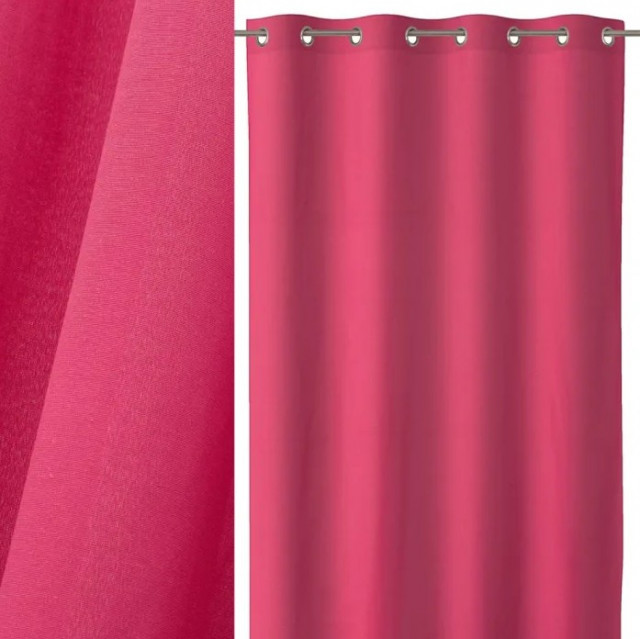 Draperie fucsia din fibre 140x260 cm Loving Colors Teresa The Home Collection