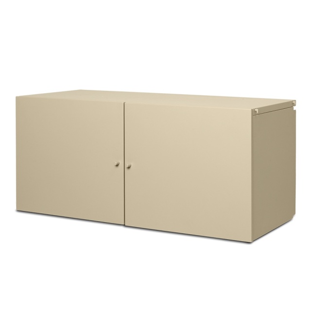 Dulap crem din metal 92 cm Punctual Ferm Living