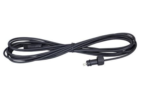 Extensie cablu alimentare negru din fibre sintetice 10 m Tradgard Markslojd