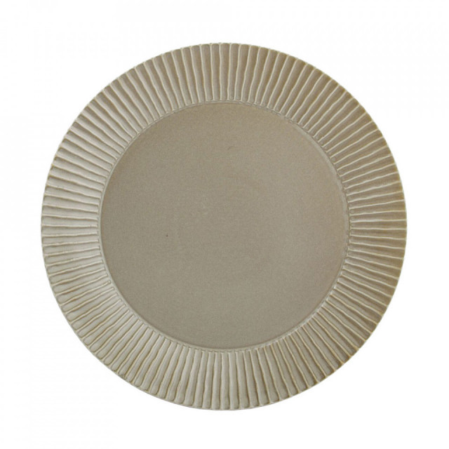 Farfurie intinsa verde salvie din ceramica 31 cm Aurora Fine2Dine