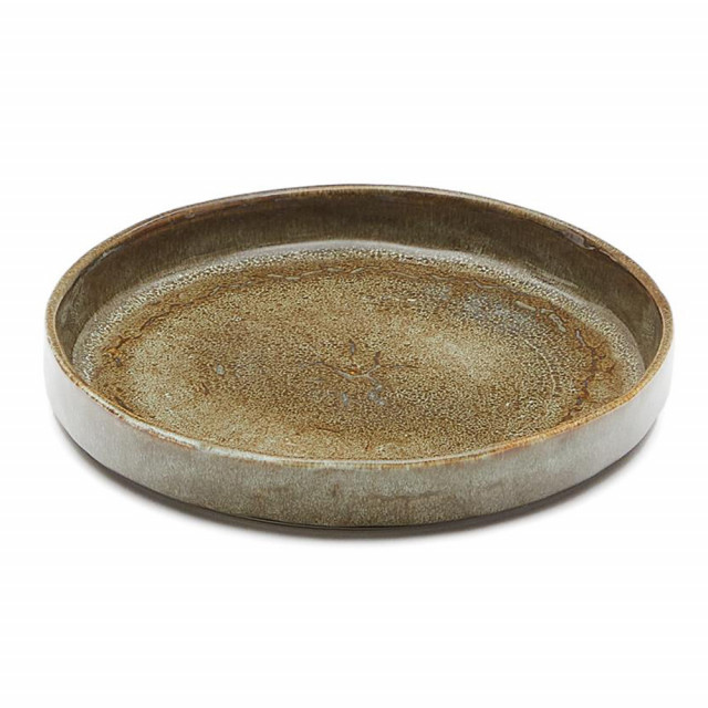Farfurie pentru desert maro din ceramica 19 cm Serni Kave Home