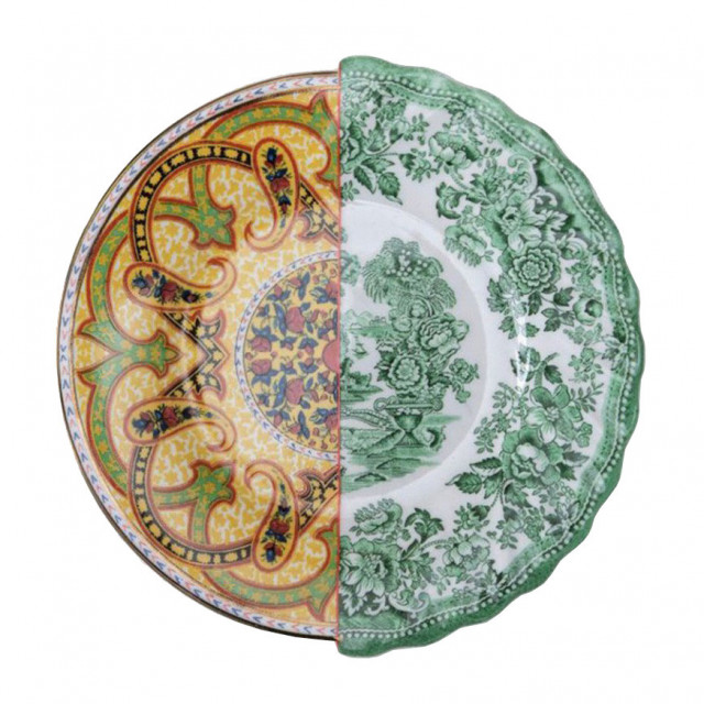 Farfurie pentru desert multicolora din ceramica 20 cm Hybrid Sravasti Seletti