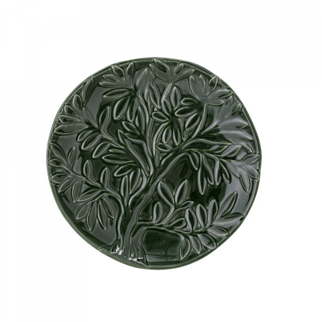 Farfurie pentru desert verde din ceramica 19 cm Savanna Bloomingville