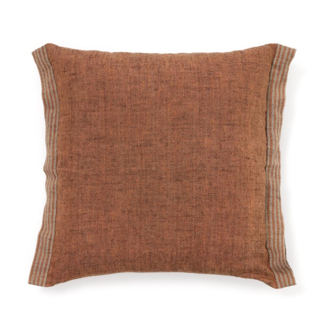 Fata de perna portocaliu din fibre naturale 45x45 cm Niven Kave Home