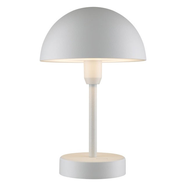 Lampa alba pentru exterior din metal cu LED Ellen Nordlux