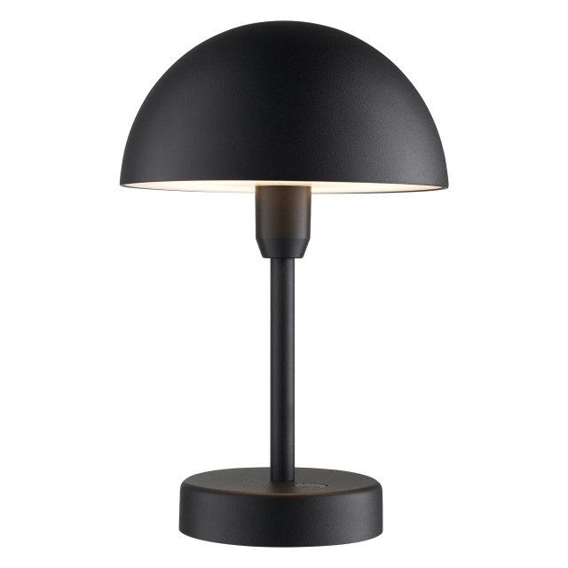 Lampa neagra pentru exterior din metal cu LED Ellen Nordlux
