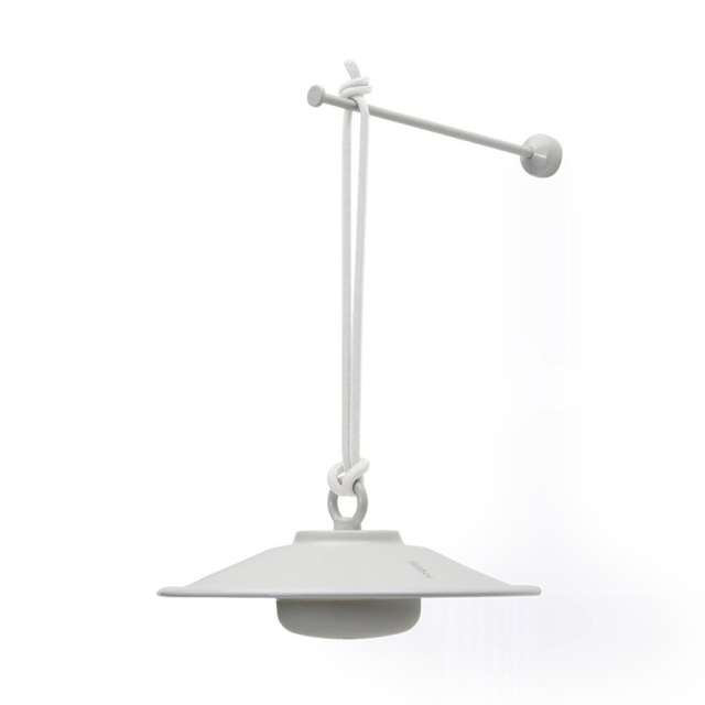 Lampa pentru exterior crem din metal 16 cm Chap-O Fatboy