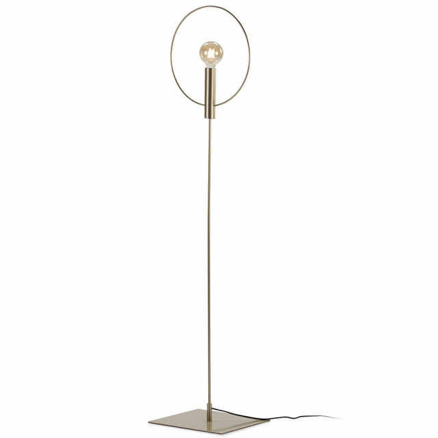 Lampadar auriu din metal 165 cm Sven Thai Natura