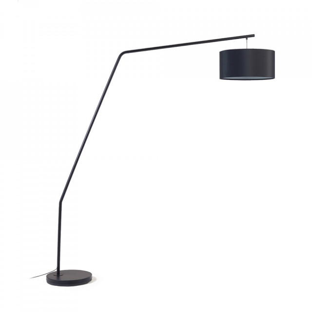 Lampadar negru din metal 222 cm Ciana Kave Home