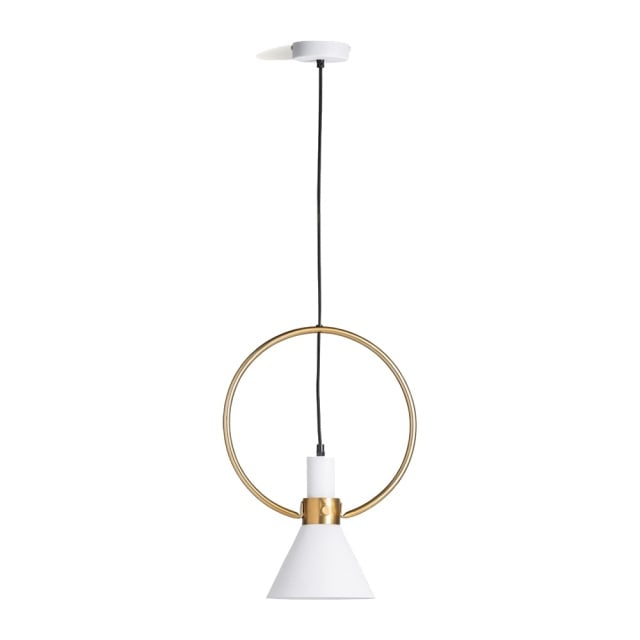 Lustra alba/aurie din metal Kao Vical Home