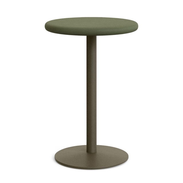 Masa bar exterior verde din ciment 70 cm Esilda Kave Home