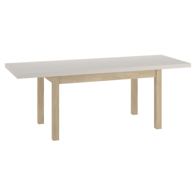 Masa dining extensibila maro/crem 80x140(218) cm Presto The Home Collection