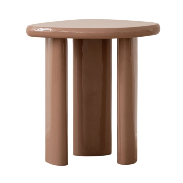 Masa laterala nude din lemn 45 cm Lawrence Besolux