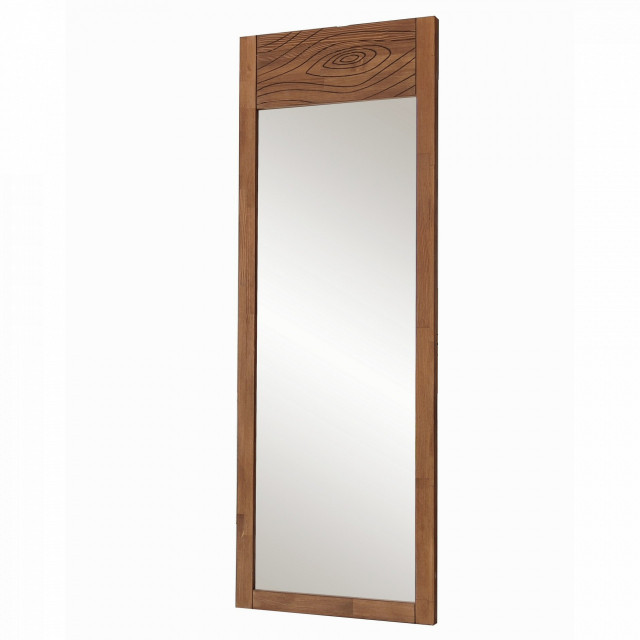 Oglinda dreptunghiulara maro din lemn 55x155 cm Cheval The Home Collection