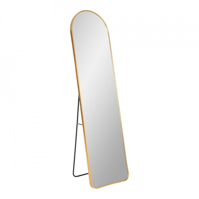 Oglinda ovala maro alama din metal 40x150 cm Madrid House Nordic