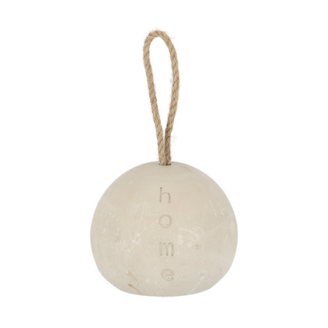 Opritor usa bej din ciment Ball Esschert Design