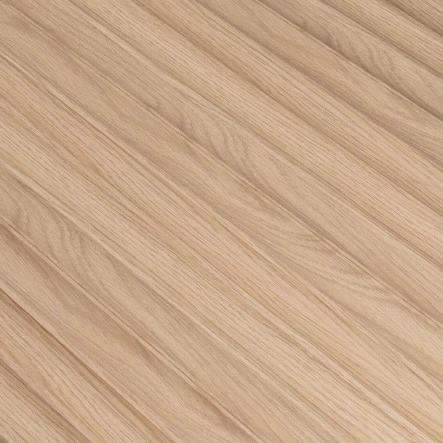 Panou decorativ pentru perete maro din polistiren 4x270 cm Onda Left Lamelio