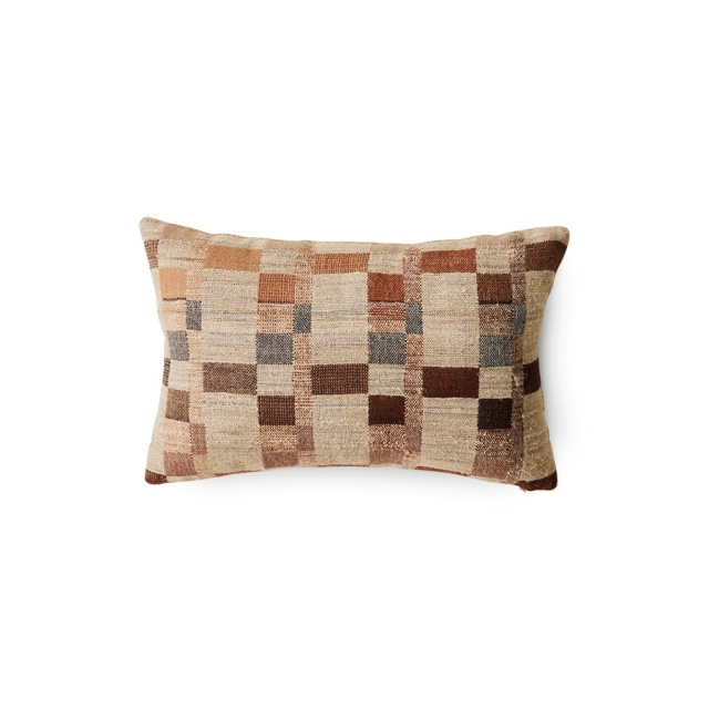 Perna dreptunghiulara multicolora din fibre naturale 25x40 cm Rural HKliving