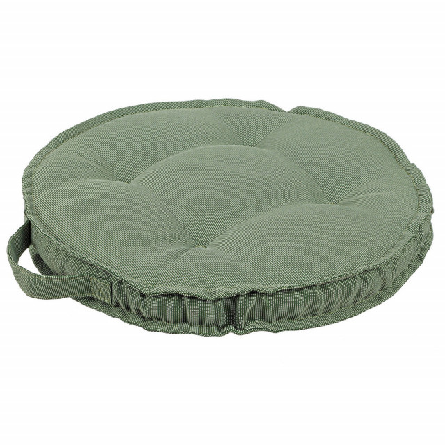 Perna sezut pentru exterior rotunda verde cactus din fibre sintetice 40 cm Poly Bizzotto