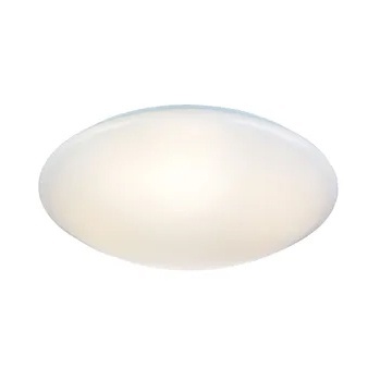 Plafoniera alba din plastic cu LED Plain Large Markslojd