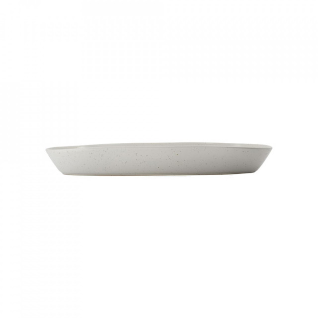 Platou pentru servire alb/gri din ceramica 19x38 cm Pion House Doctor