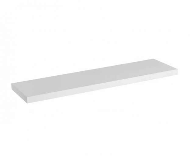 Raft alb din MDF 100 cm White Maxi Shelf The Home Collection