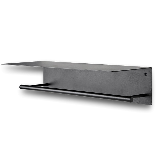 Raft pentru prosop negru din metal 50 cm Dora Ferm Living