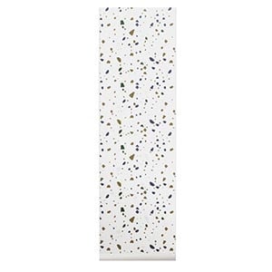 Rola tapet gri din hartie 53x1000 cm Terrazzo Ferm Living