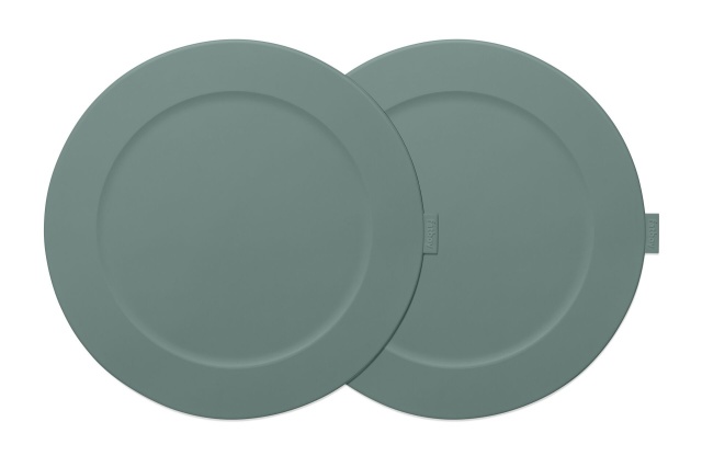 Set 2 protectii masa verde salvie din fibre sintetice 36 cm Dinner Fatboy