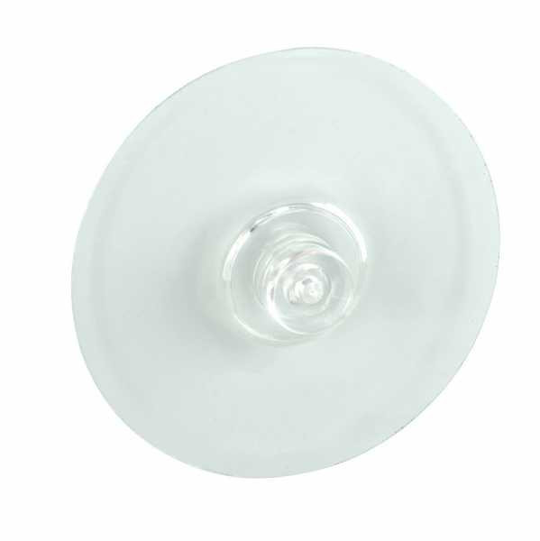 Set 2 suporturi pentru accesorii transparente din plastic Static Loc Bitt Wenko