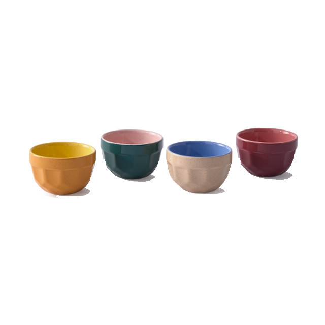 Set 4 cesti multicolore din ceramica 175 ml Cappuccino Pols Potten