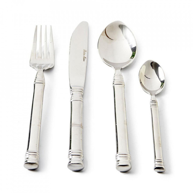 Set 4 tacamuri din metal Bon Appetit Riviera Maison