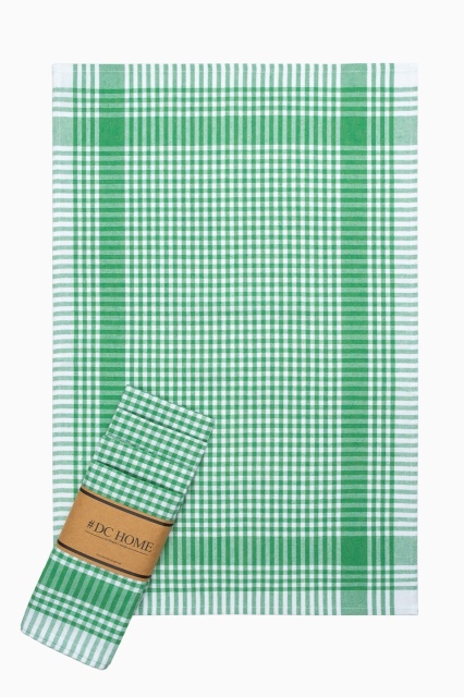 Set 5 prosoape verde din bumbac 45x65 cm Dreg The Home Collection