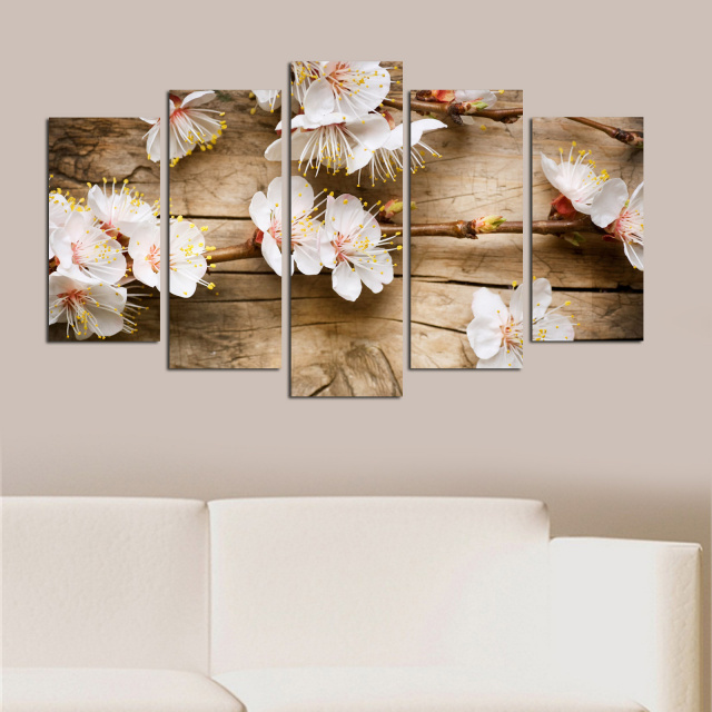 Set 5 tablouri multicolore Spring The Home Collection