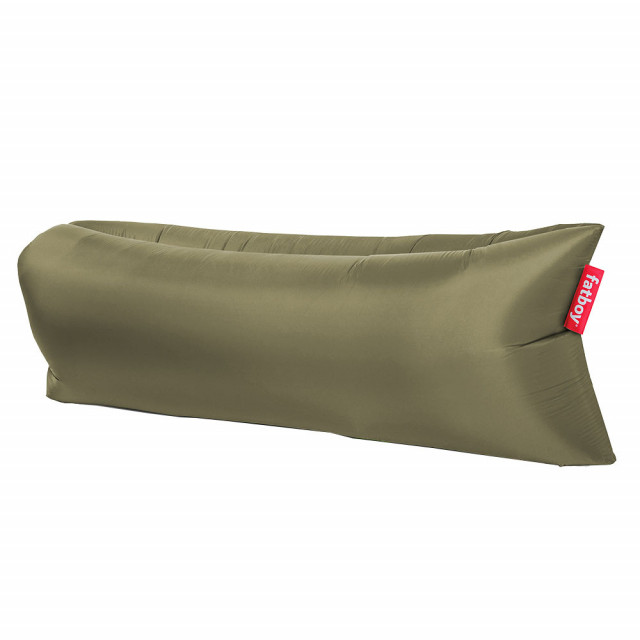 Sezlong gonflabil verde din textil Lamzac Fatboy