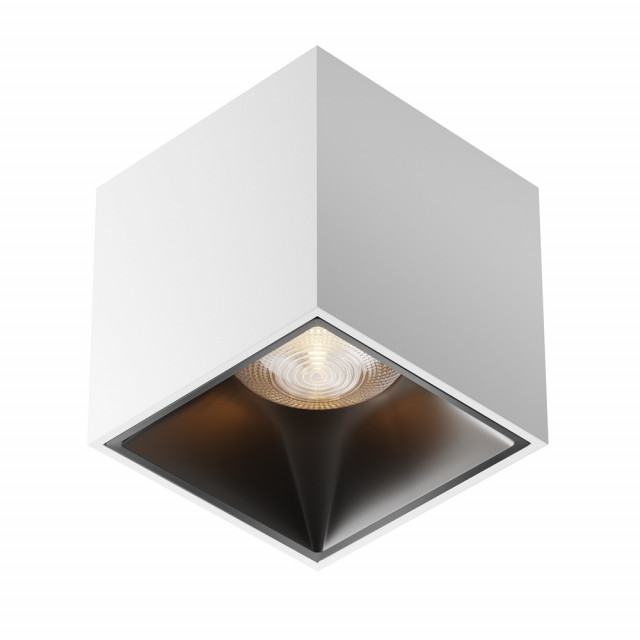 Spot alb/negru din metal cu LED Alfa 900-4000 Square Maytoni