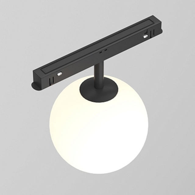 Spot negru din sticla cu LED Luna Exility 5-3000 Maytoni