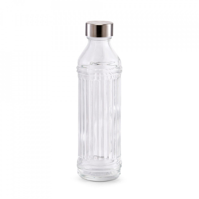 Sticla cu dop transparenta din sticla 500 ml Runner Zeller