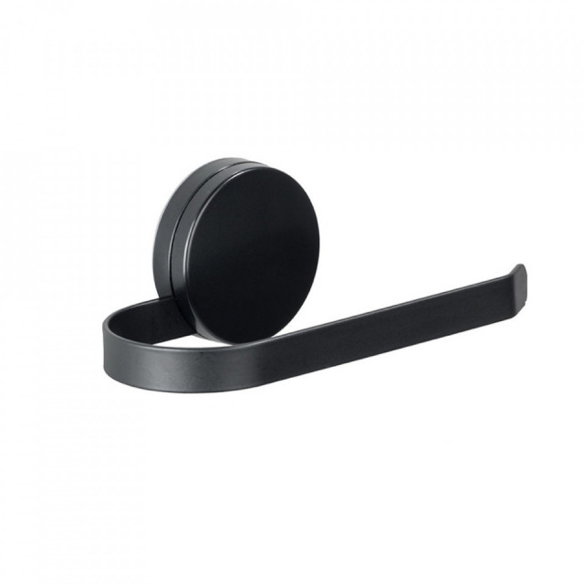 Suport hartie igienica negru din metal Pavia Wenko