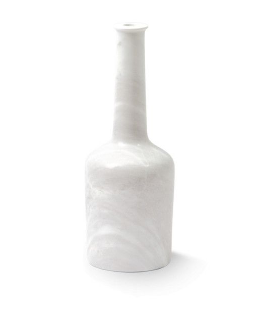 Suport lumanare alb din marmura 33 cm Herritage Whiskey Pols Potten