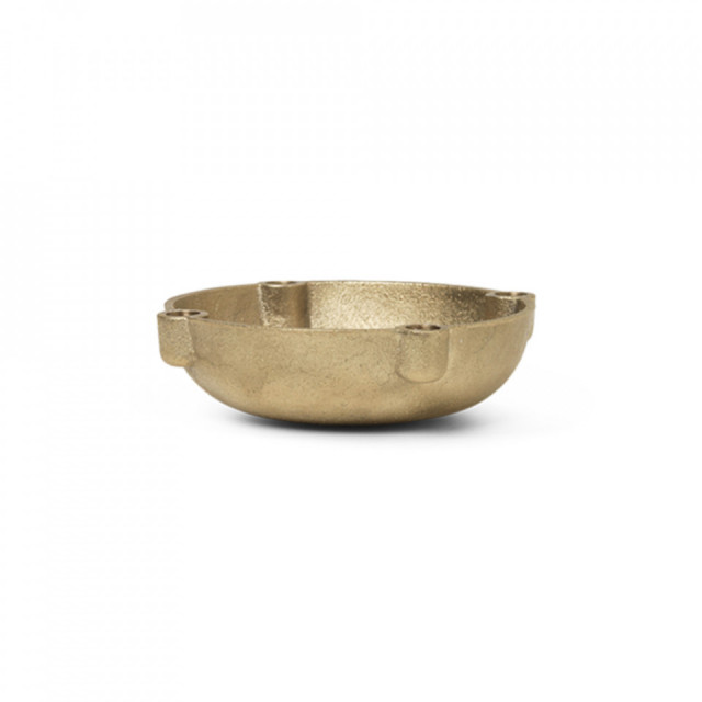 Suport lumanari din metal 4 cm Bowl Ali Ferm Living
